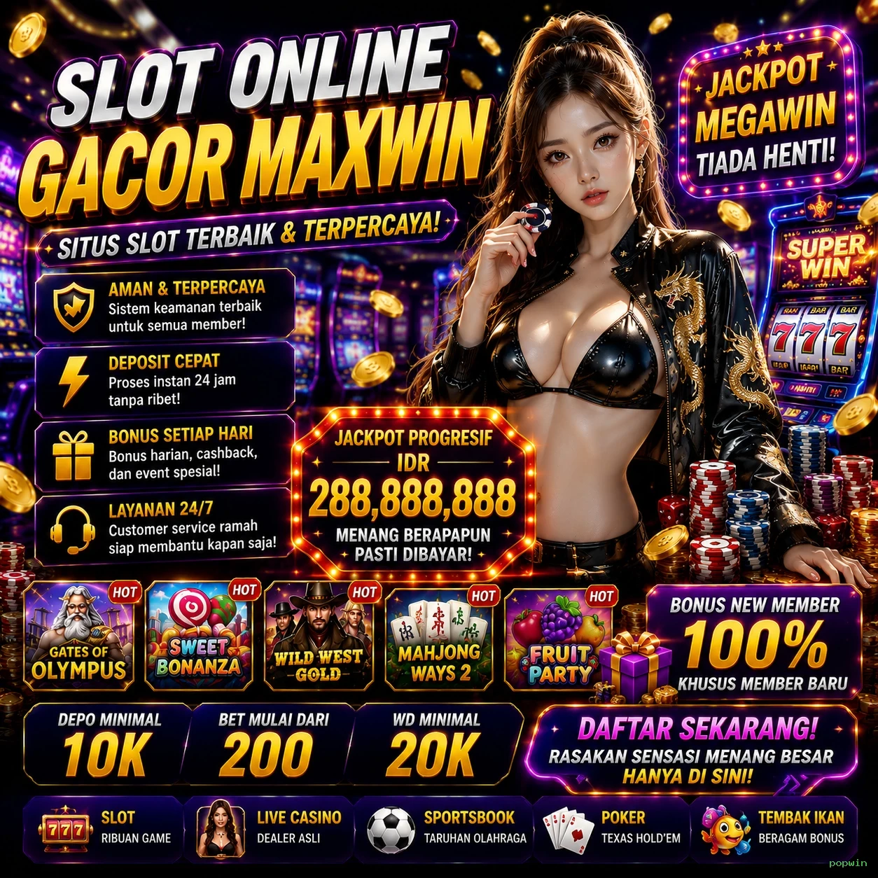 popwin Platform Game Terpercaya untuk Pemain Indonesia